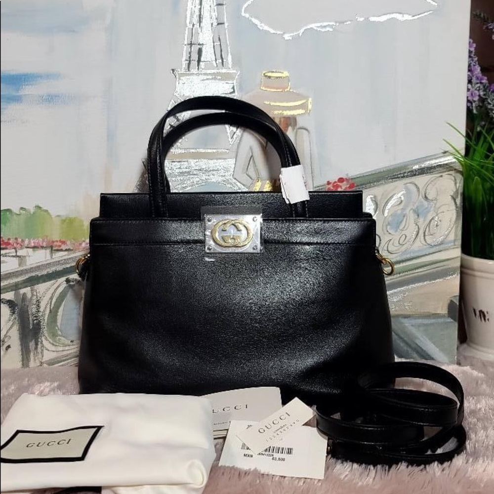 Gucci Linea Matisse Interlocking G Top Handle